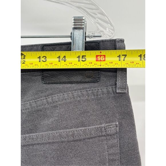 AG Adriano Goldschmied Pants The Graduate Men 33 x 32 GRAY Sueded Tailored Leg - Picture 10 of 13